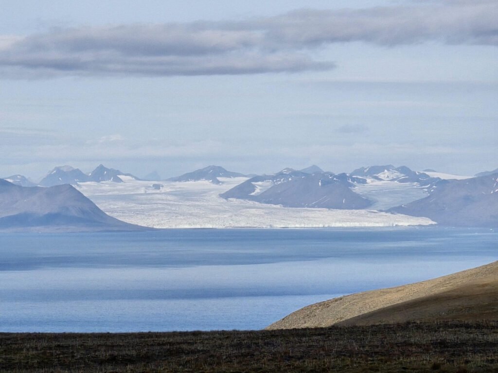 Picturesque view of Svalbard landscape
