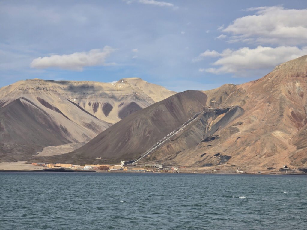 The semi-abandoned Soviet town of Pyramiden